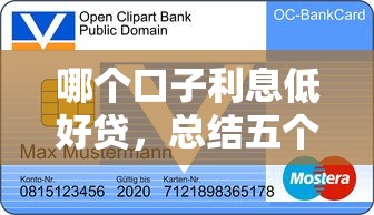 哪个口子利息低好贷，总结五个购物贷款平台