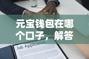 元宝钱包在哪个口子，解答五家有没有不查征信的贷款平台