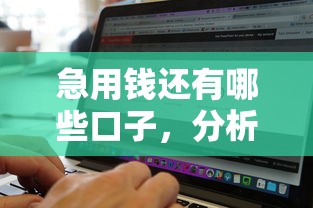 急用钱还有哪些口子，分析五个贷款软件不看征信