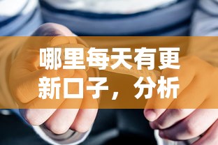 哪里每天有更新口子，分析五个平台利息又低又正规