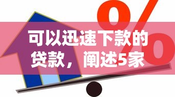 可以迅速下款的贷款，阐述5家网贷平台借款好审批