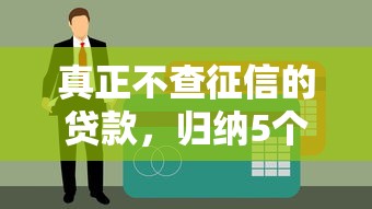真正不查征信的贷款，归纳5个分期36期的贷款平台