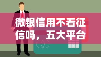 微银信用不看征信吗，五大平台借钱容易