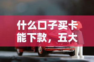 什么口子买卡能下款，五大无需征信无房无车能借钱的贷款平台