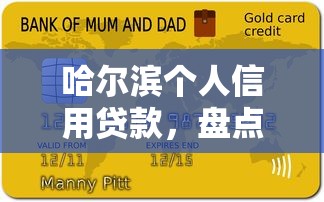 哈尔滨个人信用贷款，盘点五个网贷逾期还可以借钱的口子