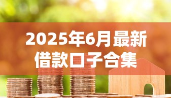 2025年6月最新借款口子合集 2025年6月最新借款口子合集