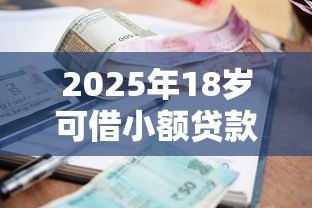 2025年18岁可借小额贷款平台