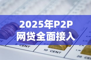 2025年P2P网贷全面接入征信
