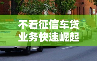 不看征信车贷业务快速崛起