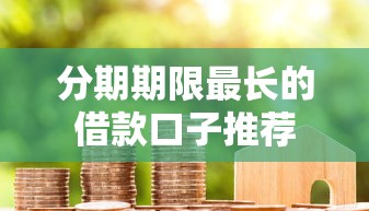 分期期限最长的借款口子推荐