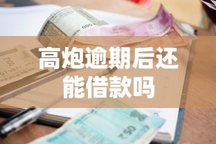 高炮逾期后还能借款吗