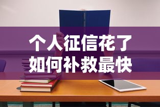 个人征信花了如何补救最快方法