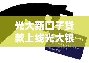 光大新口子贷款上线光大银行最新推出