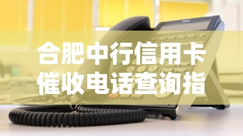 合肥中行信用卡催收电话查询指南