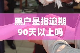 黑户是指逾期90天以上吗