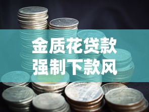 金质花贷款强制下款风险警示