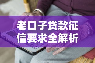 老口子贷款征信要求全解析