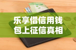 乐享借信用钱包上征信真相解析
