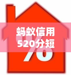蚂蚁信用520分短期借款平台推荐