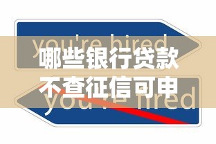 哪些银行贷款不查征信可申请