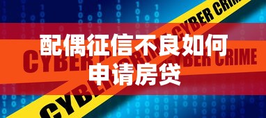 配偶征信不良如何申请房贷