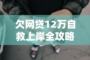 欠网贷12万自救上岸全攻略