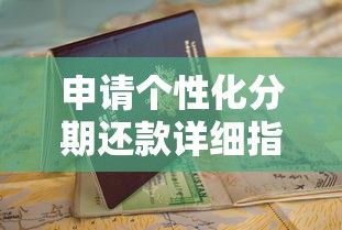 申请个性化分期还款详细指南