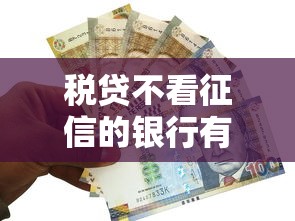 税贷不看征信的银行有哪些