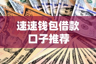 速速钱包借款口子推荐