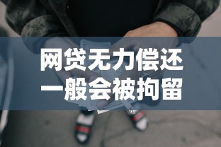 网贷无力偿还一般会被拘留吗
