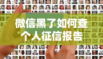 微信黑了如何查个人征信报告
