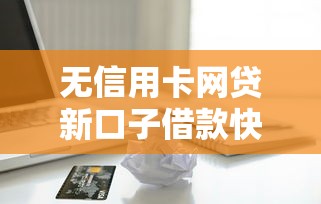 无信用卡网贷新口子借款快速通道