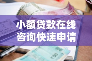 小额贷款在线咨询快速申请指南