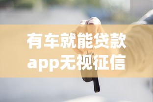 有车就能贷款app无视征信秒下款