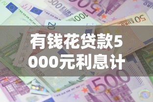 有钱花贷款5000元利息计算攻略