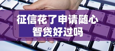 征信花了申请随心智贷好过吗