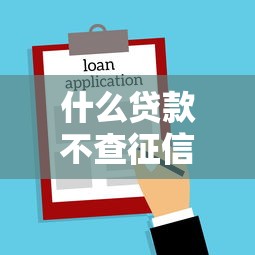 什么贷款不查征信？