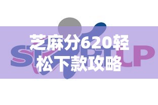芝麻分620轻松下款攻略
