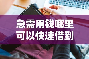 急需用钱哪里可以快速借到花及雨借钱？安全可靠的借款平台推荐