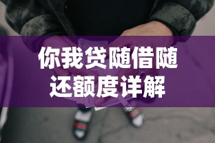 你我贷随借随还额度详解