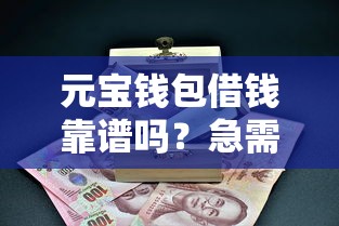 元宝钱包借钱靠谱吗？急需借款审核快放款稳的平台推荐