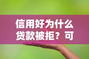 信用好为什么贷款被拒？可能是这5个关键原因在作祟