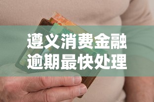 遵义消费金融逾期最快处理方法