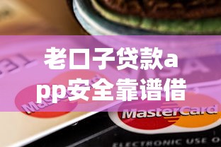 老口子贷款app安全靠谱借款平台