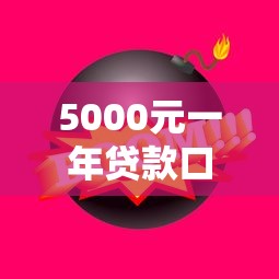 5000元一年贷款口子快速下款攻略
