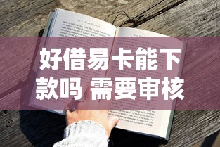 好借易卡能下款吗 需要审核快通过率高的贷款平台