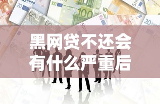 黑网贷不还会有什么严重后果