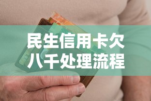 民生信用卡欠八千处理流程指南