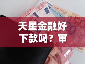 天星金融好下款吗？审核快额度高的借款平台推荐