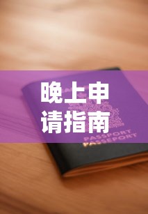 晚上申请指南：最佳时间与技巧